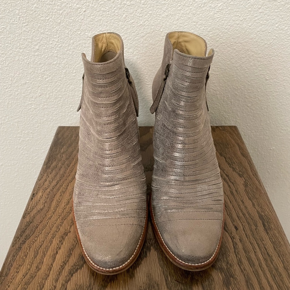 Paul Green metallic boots